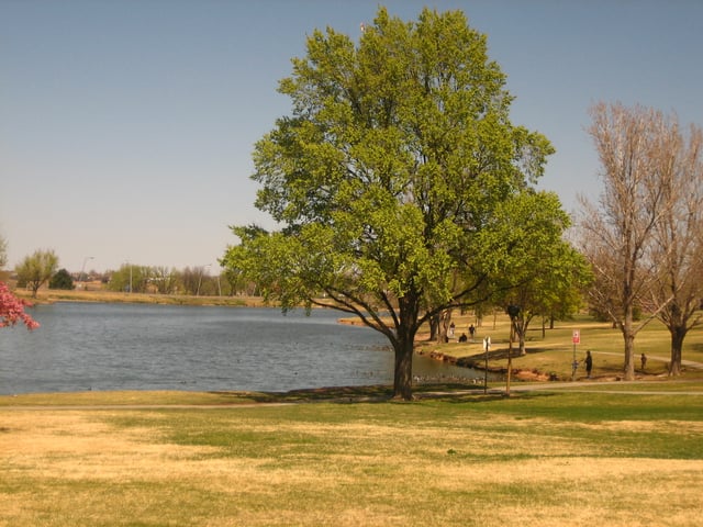 Medical Center Park adjacent to Amarillo Botanical Gardens