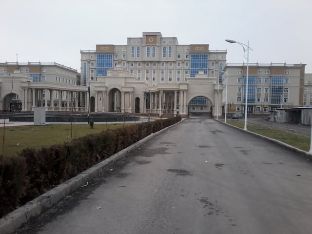 A hospital in Dushanbe