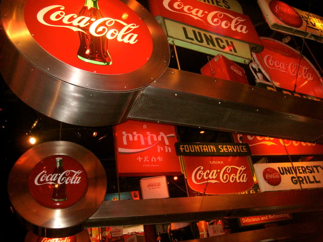 Coca-Cola Museum in Atlanta, Georgia