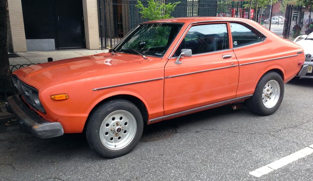 Datsun 710 two-door sedan (1975-76, US)