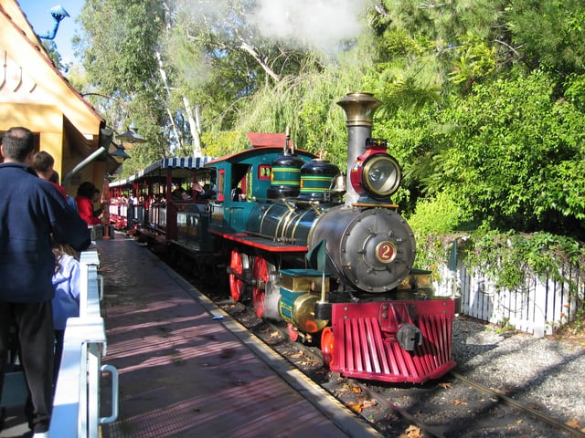 Disneyland Railroad Engine 2