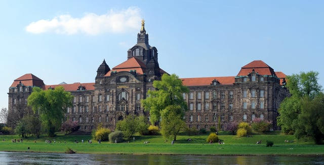 The Sächsische Staatskanzlei (Saxon State Chancellery) is an institution assisting the President of the State