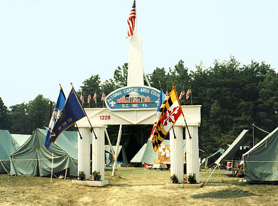 Gateway from National Capital Area Council at the 1993 National Scout Jamboree