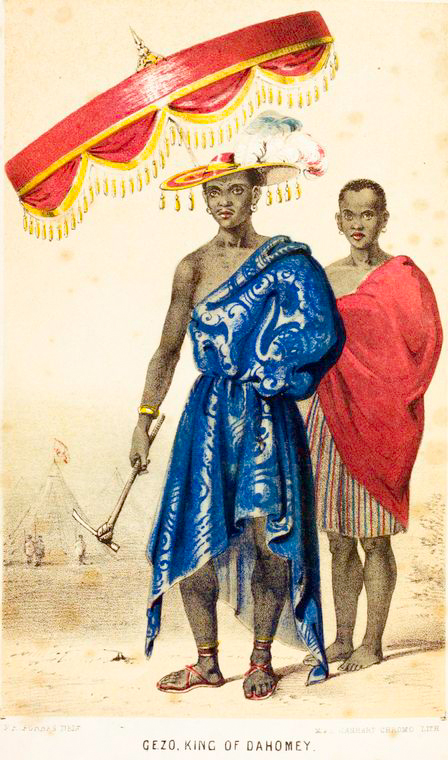 Ghezo, King of Dahomey, was under pressure from the British to end the slave trade