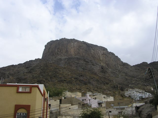 Jabal al-Nour is where Muhammad is believed to have received the first revelation of God through the Archangel Gabriel.