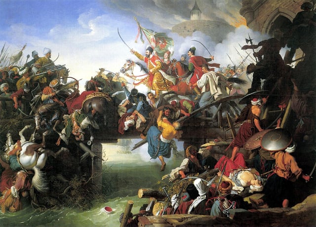 Nikola Šubić Zrinski's Charge from the Fortress of Szigetvár