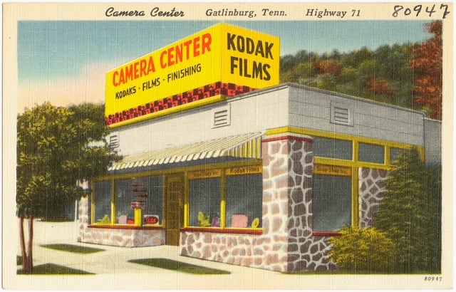 Kodak Camera Center, Tennessee, ca. 1930–1945