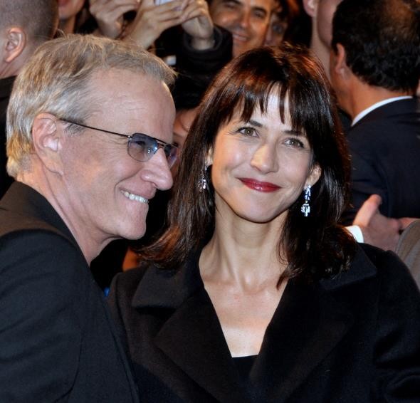 Marceau with then partner Christopher Lambert at the premiere of Skyfall, 2012