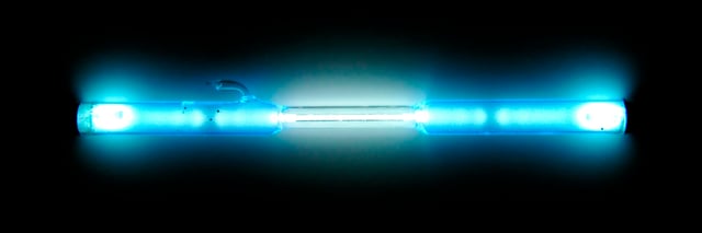 Mercury-discharge spectral calibration lamp