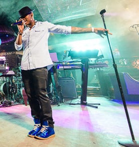 Ne-Yo performing songs from R.E.D. in 2012