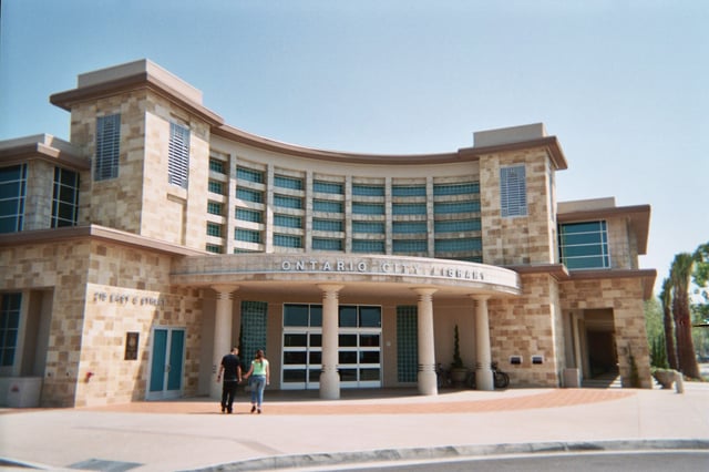 The Ontario City Library following its 2006 reopening after extensive remodeling