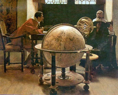Galileo e Viviani, 1892, Tito Lessi