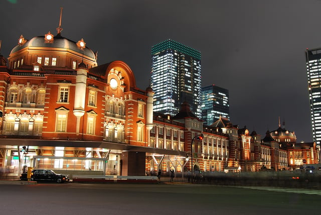 Tokyo Station is the main intercity rail terminal in Tokyo.