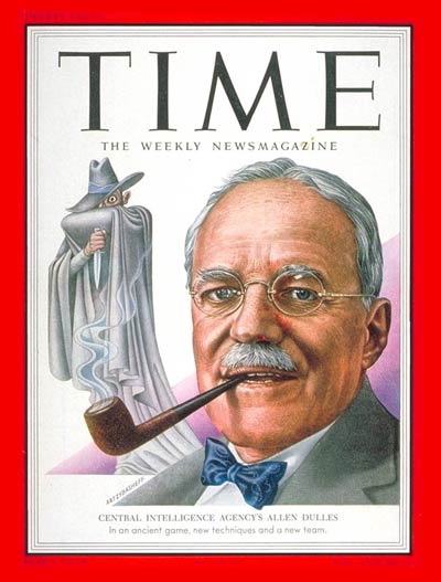 CIA director Allen Dulles on the cover of Time magazine, 1953