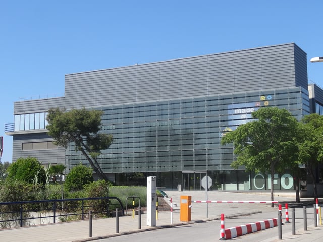 Headquarters of ICFO in Castelldefels, Barcelona.