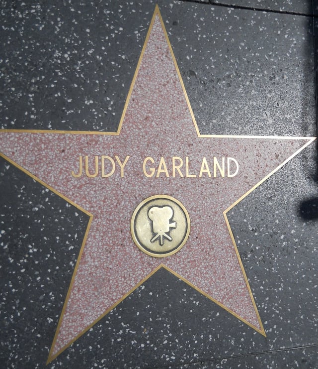 Star for recognition of film work at 1715 Vine Street on the Hollywood Walk of Fame: She has another for recording at 6764 Hollywood Boulevard.