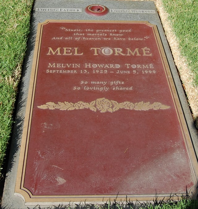 Tormé's grave