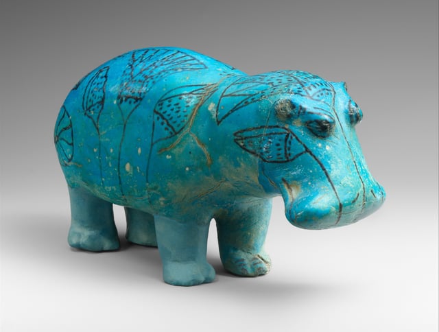 William the Hippopotamus is a mascot of the Met