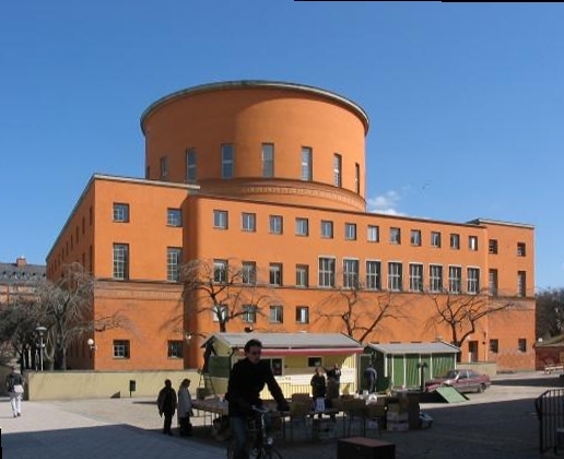 Stockholm Public Library, designed by architect Gunnar Asplund