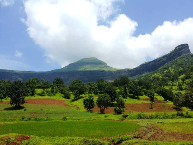 Bramhagiri hills in Sahyadri mountain range (Western Ghats)