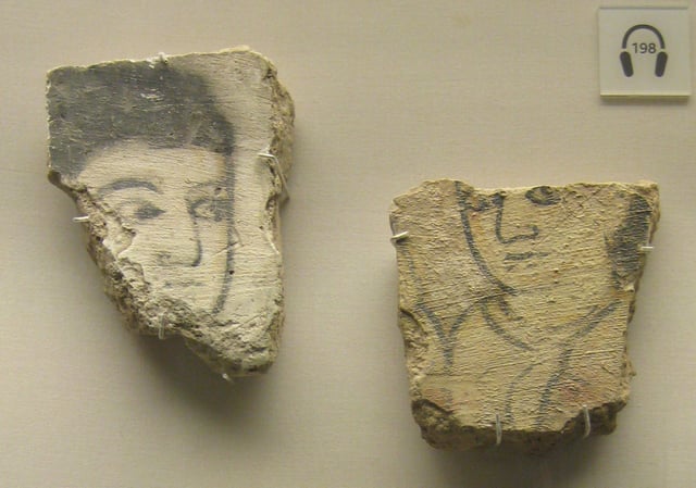 9th-century harem wall painting fragments found in Samarra