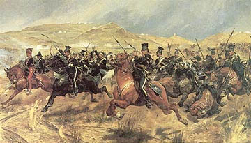 The Charge of the Light Brigade by Richard Caton Woodville