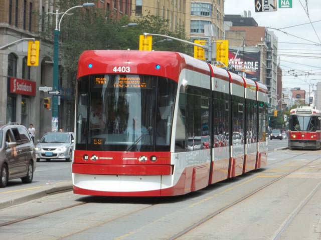 The Toronto Transit Commission operates largest and busiest streetcar system in North America.
