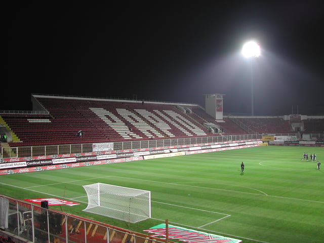 Giulești-Valentin Stănescu Stadium, view of the second stand.