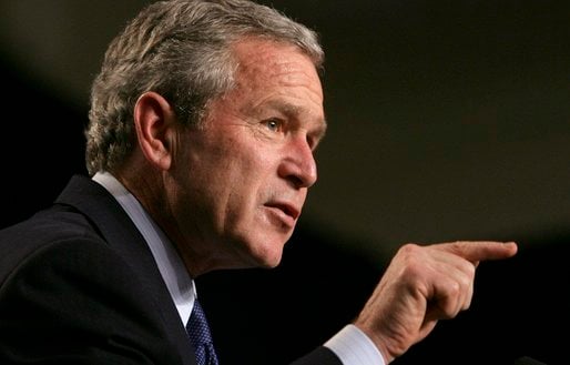 President Bush discussing Social Security reform at the Lake Nona YMCA Family Center in Orlando, Florida, March 18, 2005