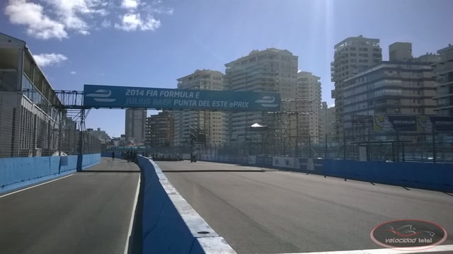 The 2014 Punta del Este ePrix was the first race of the Formula E history in the Americas.