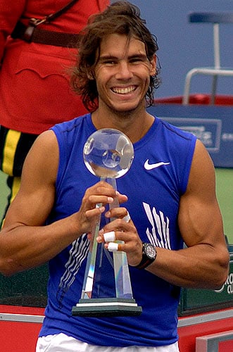 Tennis champion Rafael Nadal of Majorca