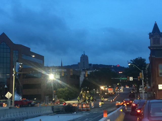 Reading downtown as seen from Penn and 2nd Streets