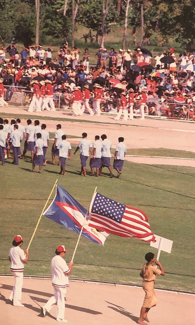 American Samoa at the South Pacific Games