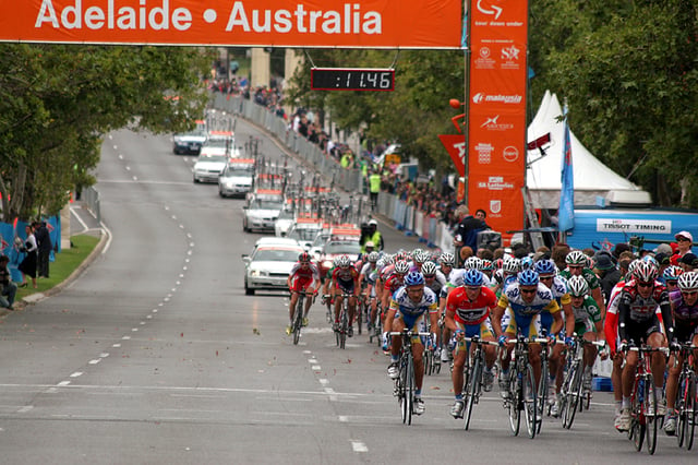 The Tour Down Under is the first event of the UCI World Tour calendar.