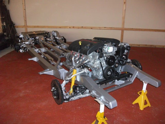 Chassis with LSX engine