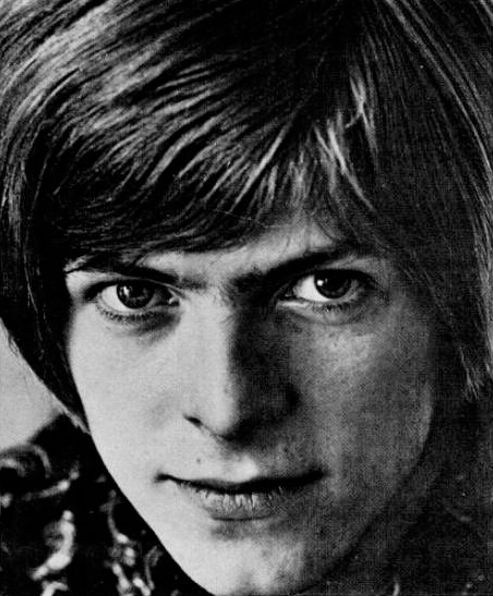 A trade ad photo of Bowie in 1967