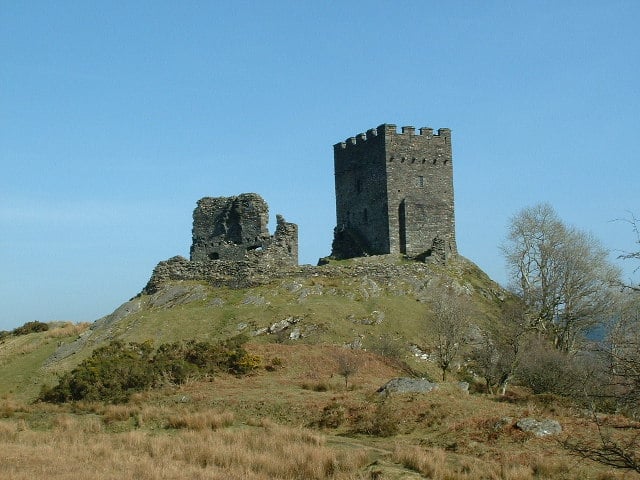 Dolwyddelan Castle – built by Llywelyn ab Iorwerth in the early 13th century to watch over one of the valley routes into Gwynedd