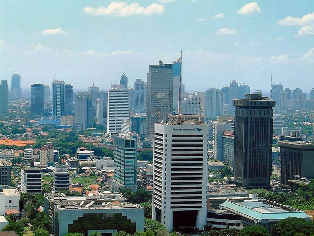 Jakarta, the capital of Indonesia