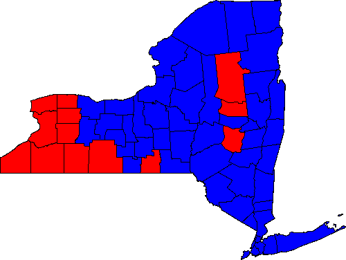 Election results by county