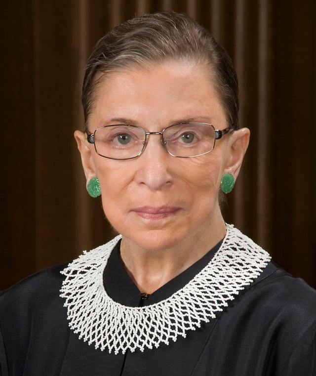 Ruth Bader Ginsburg (B.A. '54)Associate Justice of the Supreme Court of the United States
