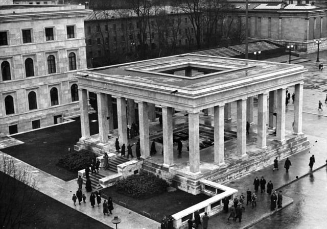 One of the Munich Ehrentempels (Honour Temples), 1936