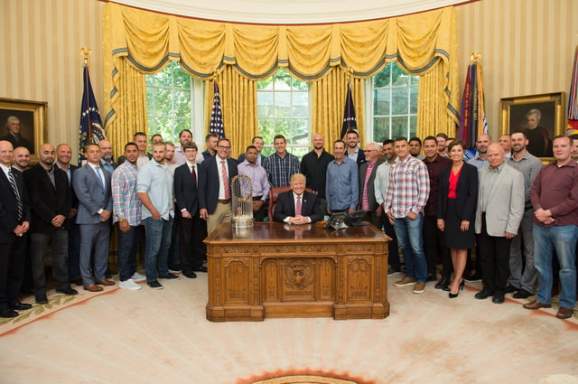 2016 Champions visit the White House in June 2017