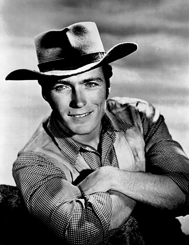 Publicity photo for Rawhide, 1961