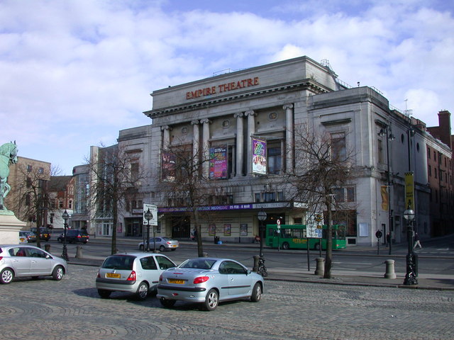 The Empire Theatre has the largest two-tier auditorium in the UK