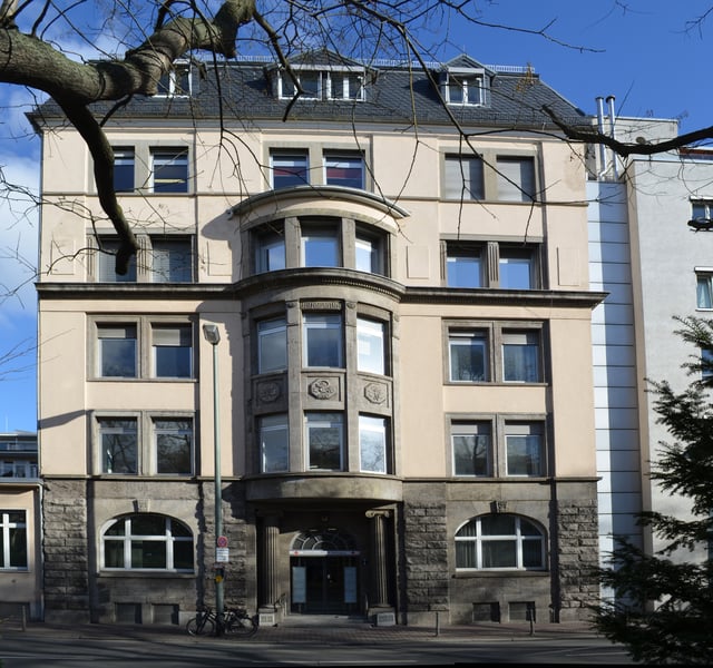 Anne Frank's birthplace, the Maingau Red Cross Clinic