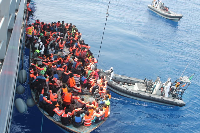 Libya has emerged as a major transit point for people trying to reach Europe