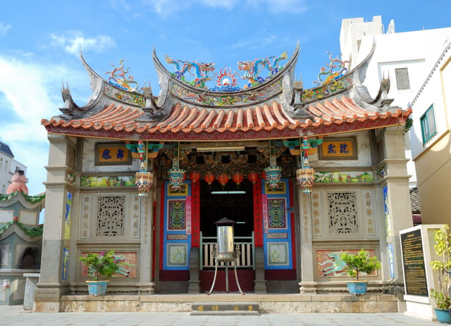 The Temple of the Town God of Wenao, Magong, Taiwan.