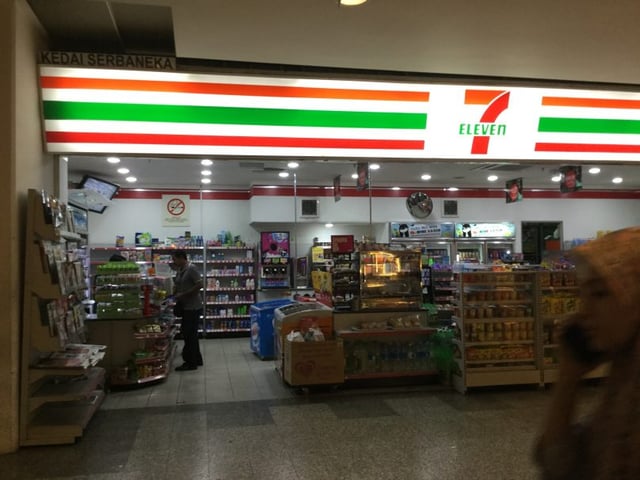 A 7-Eleven store in Kuala Lumpur, Malaysia