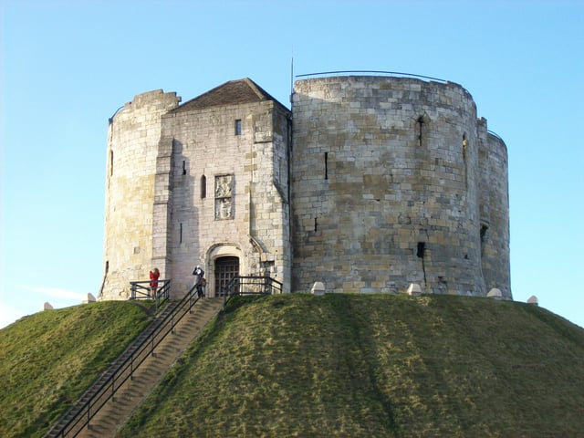 Clifford's Tower, part of York Castle