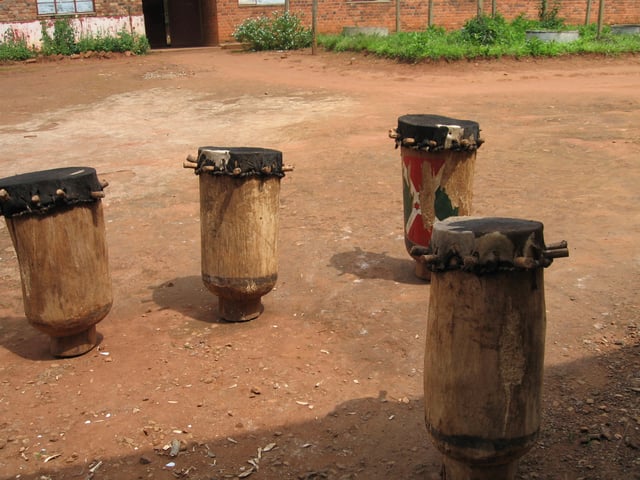 Drums from Gitega.
